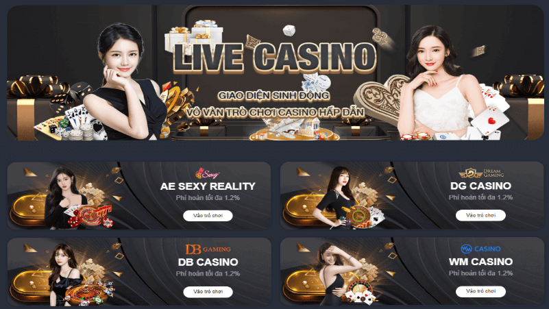 live casino s66 cuốn hút